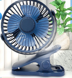 USB Mini Clip Office Fan - Silent / Rechargeable