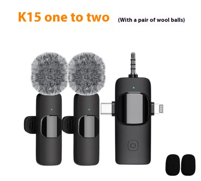 Tri-Connect Mini Clip Microphone