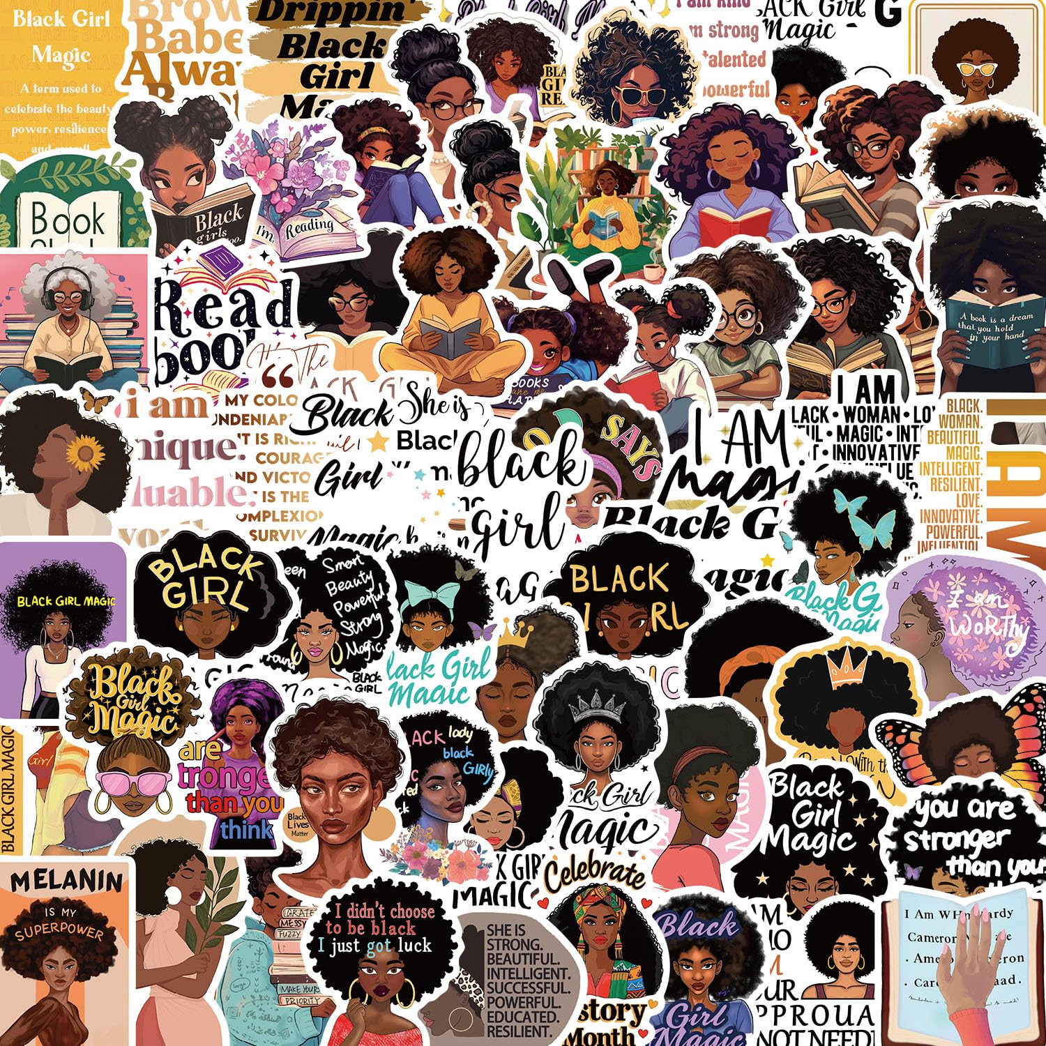 100PCS Positive Affirmation Stickers