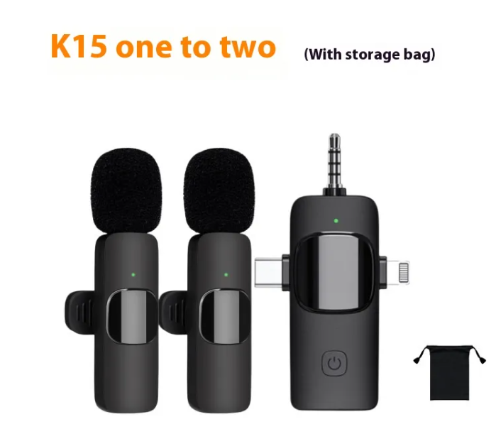 Tri-Connect Mini Clip Microphone