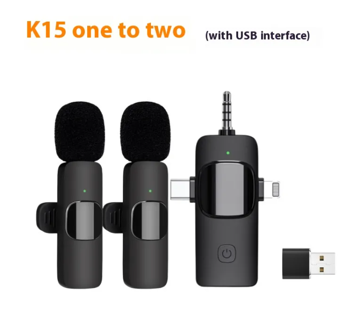 Tri-Connect Mini Clip Microphone