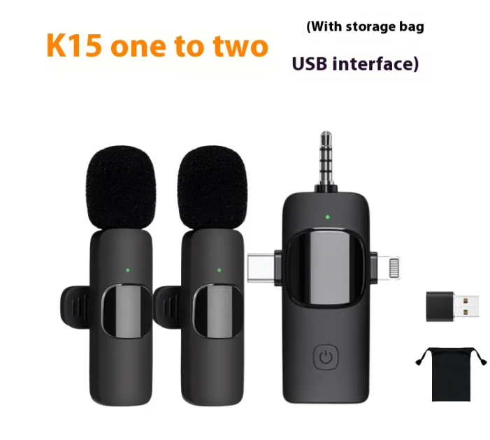Tri-Connect Mini Clip Microphone