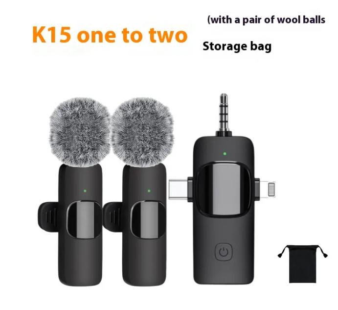 Tri-Connect Mini Clip Microphone