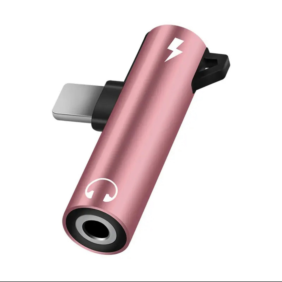 2-in-1 Audio Headphone Charging Adapter for iPhone