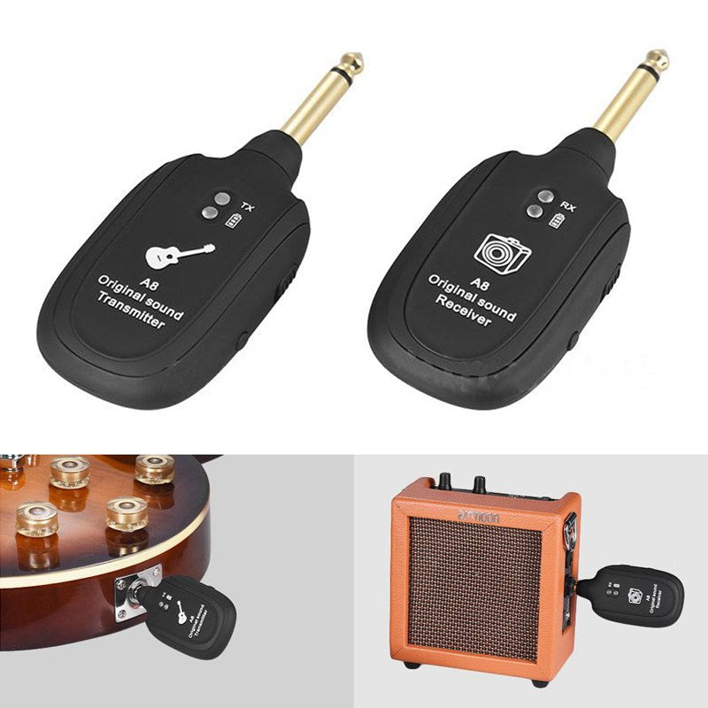 A8 Pro Wireless Guitar System