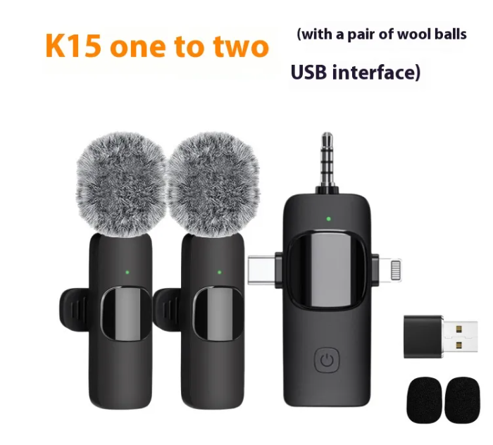Tri-Connect Mini Clip Microphone